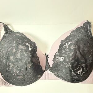 Cacique Lavender and Black Lightly Lined Full coverage